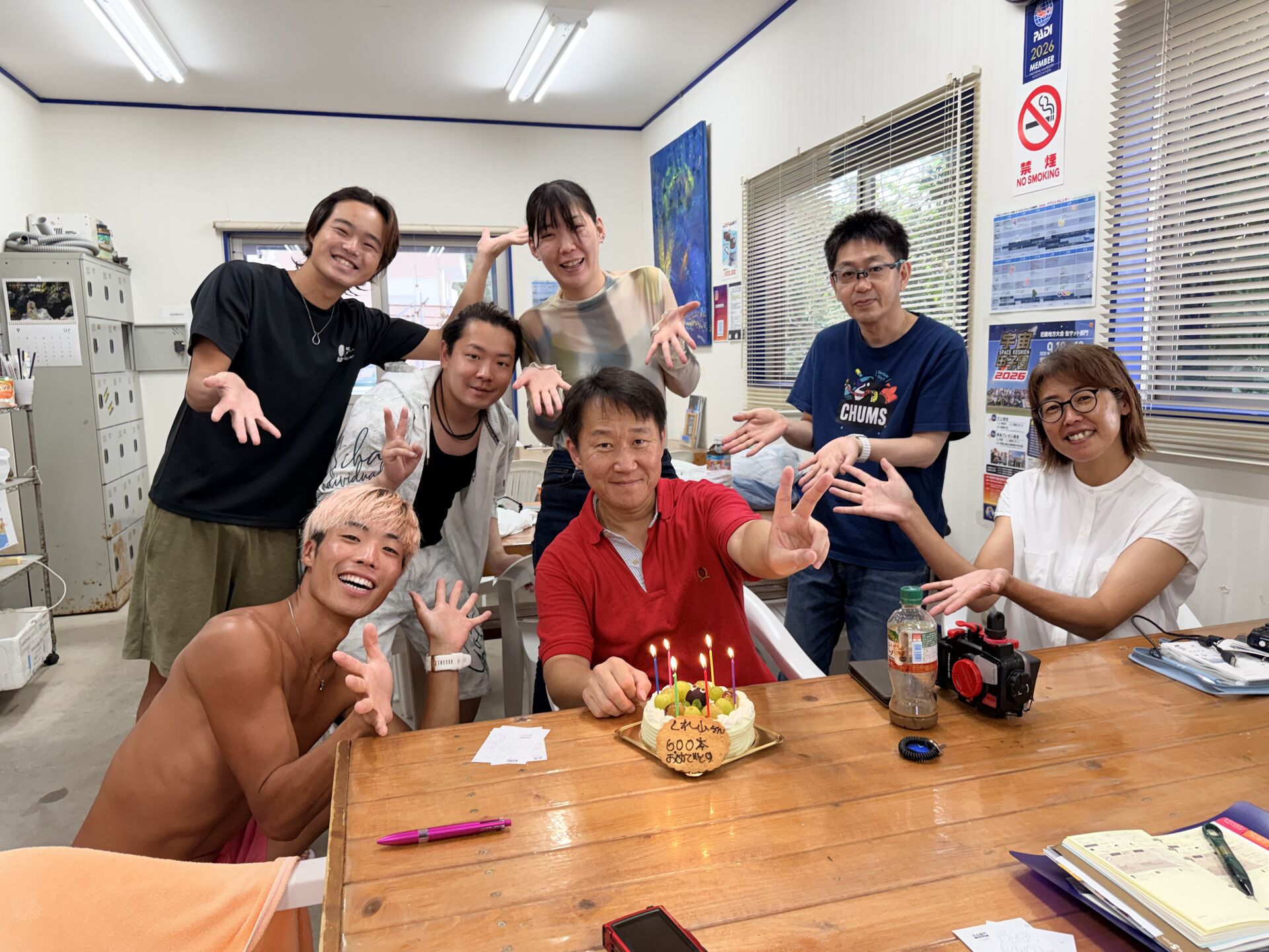 2026.9.15（火）　最近記念ダイブ迎える方が多い！